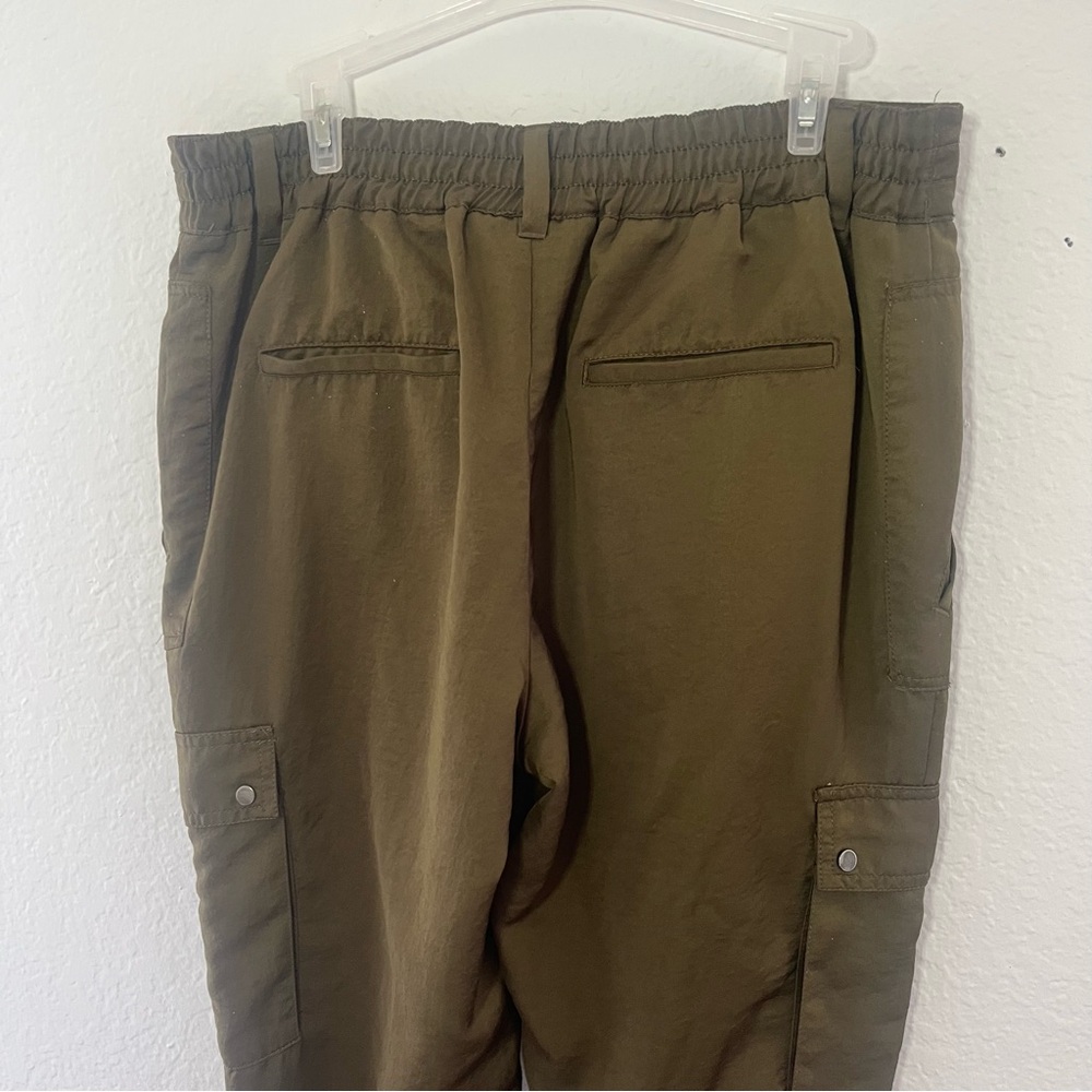 Anthropologie Elevenses Women's Aubrey Cargo Trousers Pants size 10 US - Picture 11 of 15